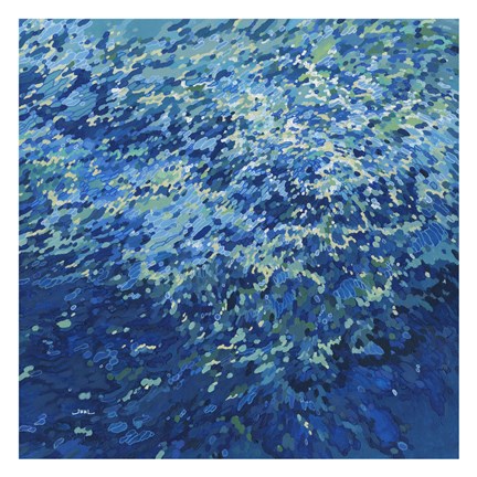 Framed Choppy Sea Print