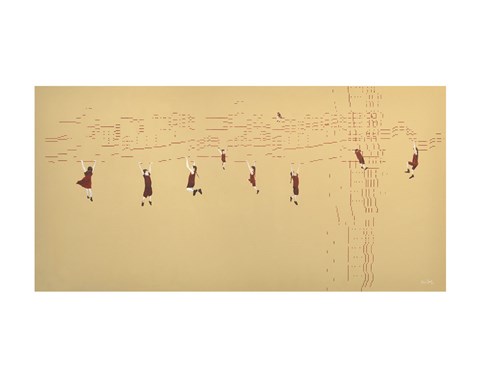 Framed Silent Music (Suspension) Print