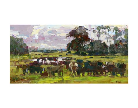 Framed Feed Time Print