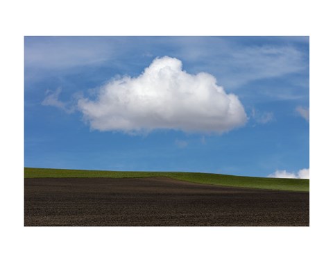 Framed Spring Cloud Print