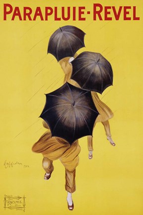 Framed Parapluie-Revel, 1922 Print