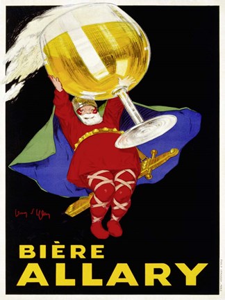 Framed Biere Allary, 1928 Print