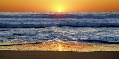 Framed Sunset Impression, Leeuwin National Park, Australia Print