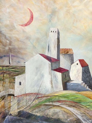 Framed Vicoli Misteriosi Print