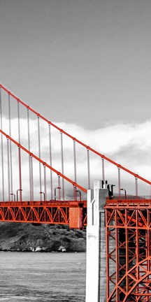 Framed Golden Gate Bridge III, San Francisco Print