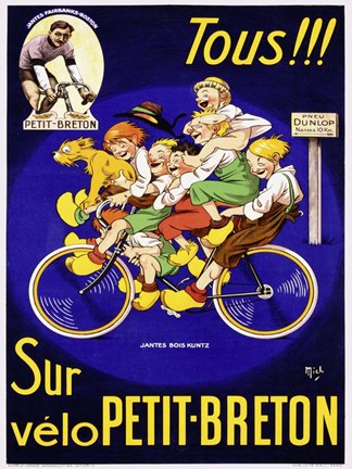 Framed Petit Breton Print