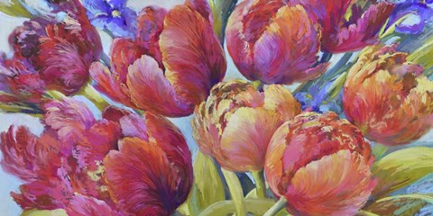 Framed Jumping for Joy (detail) Print