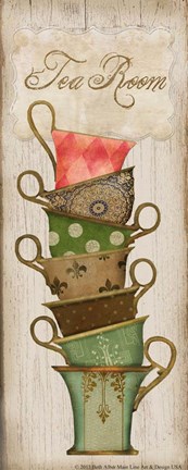 Framed Tea Room Print