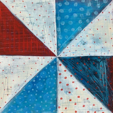 Framed Modern Americana IV Print