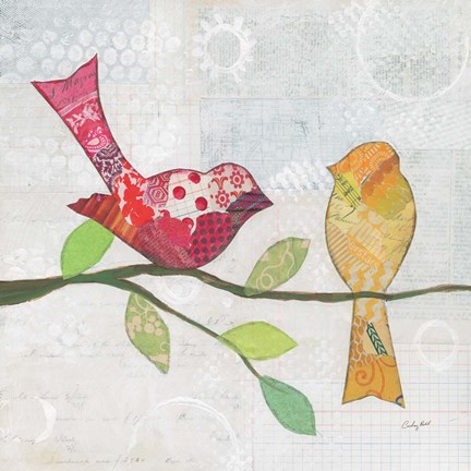 Framed Catching Up III Print