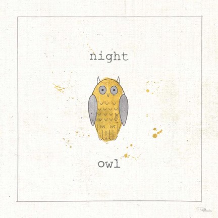 Framed Opposites Cuties III Print