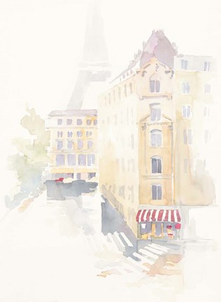 Framed Paris Crosswalk Print