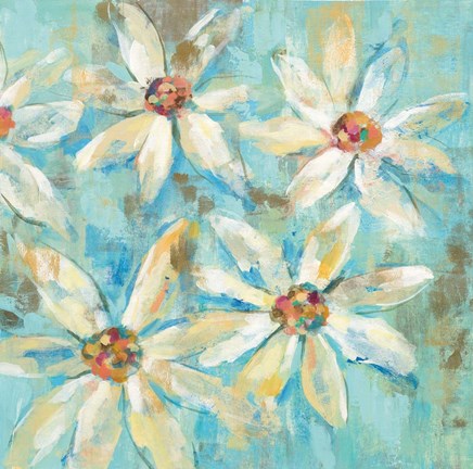 Framed Fjord Floral II Print