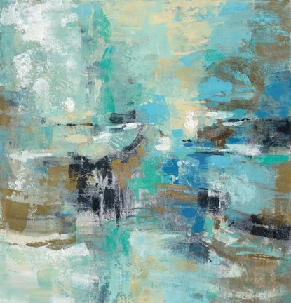 Framed Fjord Reflections Print