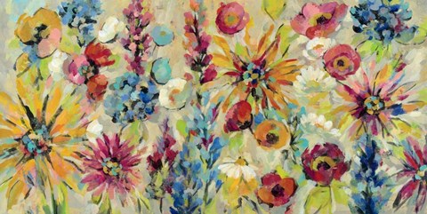 Framed May Garden Print