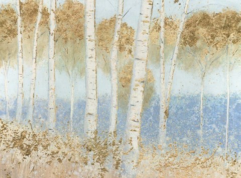 Framed Summer Birches Print