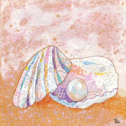 Framed Pearl Seashell Print