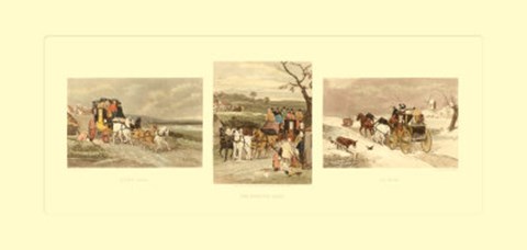 Framed Coaching ( 3 Up) Print