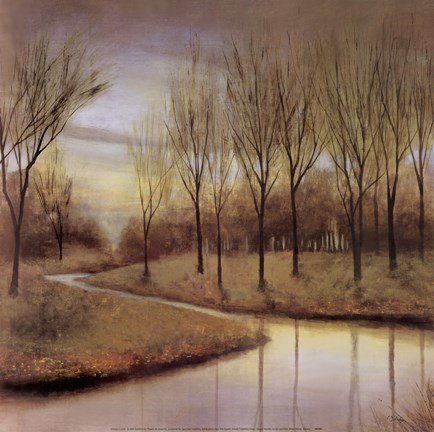 Framed Winter Retreat Print