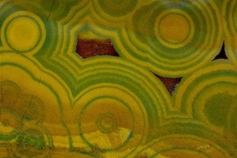 Framed Ocean Jasper from Madagascar 7 Print