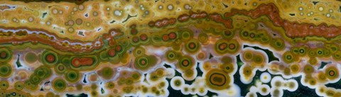 Framed Ocean Jasper from Madagascar 9 Print