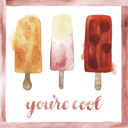 Framed Chill Out V Print