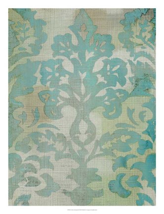 Framed Velvet &amp; Damask II Print