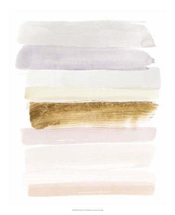 Framed Pastel Sweep I Print