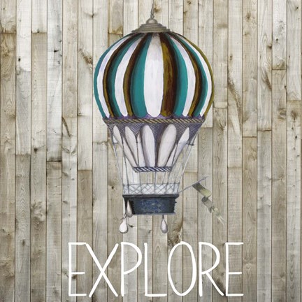 Framed Young Explorer III Print