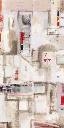 Framed Plans Four I Print