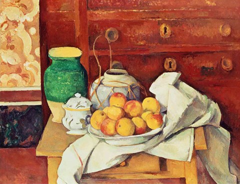 Framed Still Life with a Chest of Drawers, 1883-87 Print