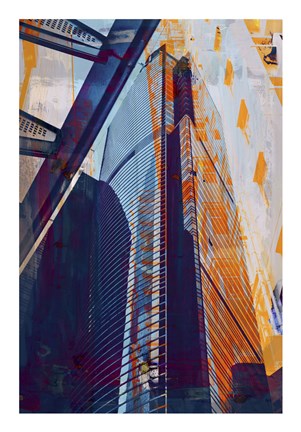 Framed HK Architecture 1 Print