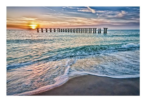 Framed Sun Down Print