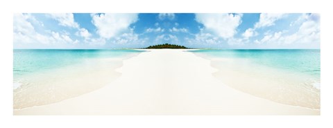 Framed Magical Island Print