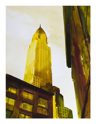 Framed Skyscraper 3 Print