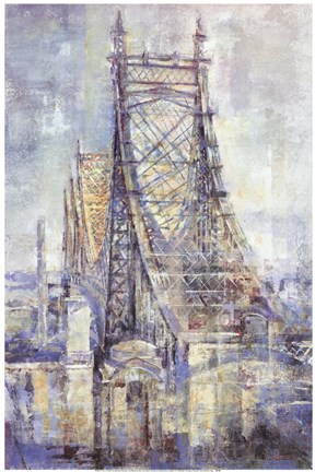 Framed Manhattan Crossing II Print