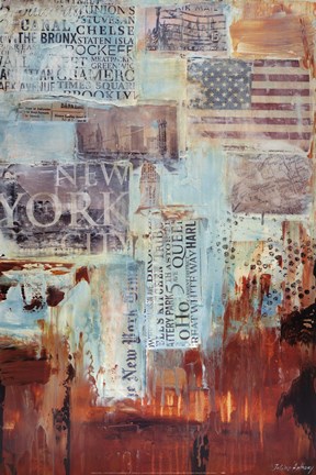 Framed New York Dreams Print