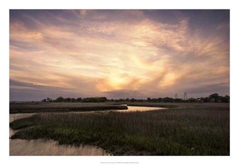 Framed Low Country Sunset I Print