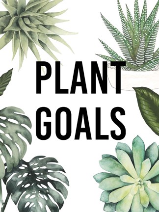 Framed Plant Love II Print