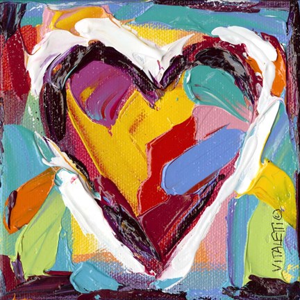 Framed Colorful Expressions II Print