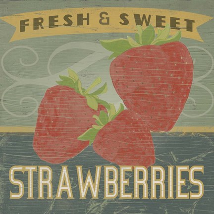 Framed Farm Stand I Print