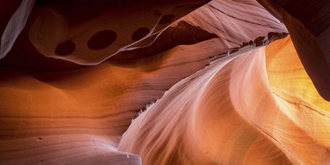 Framed Canyon Light Print