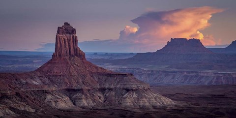 Framed Canyon Layers Print