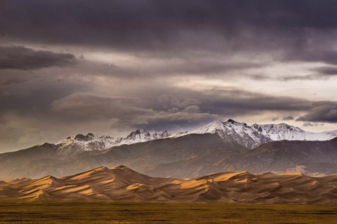Framed Desert Mountain Print