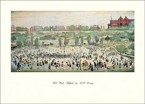 Framed Peel Park Salford Print