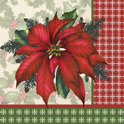 Framed Holly &amp; Berries 9 Print