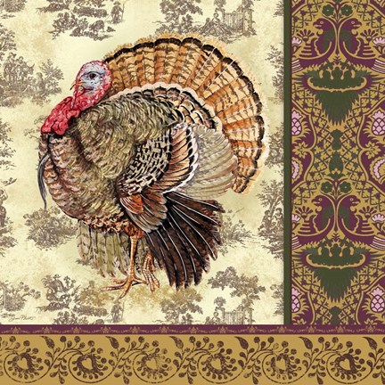 Framed Tom Turkey II Print