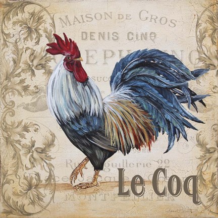 Framed Le Coq Print