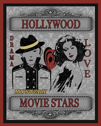 Framed Movie Night II Print