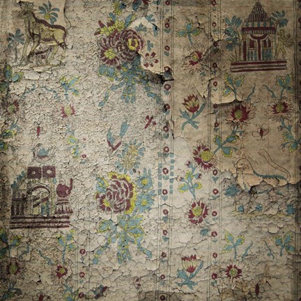 Framed Shabby Cottage Print